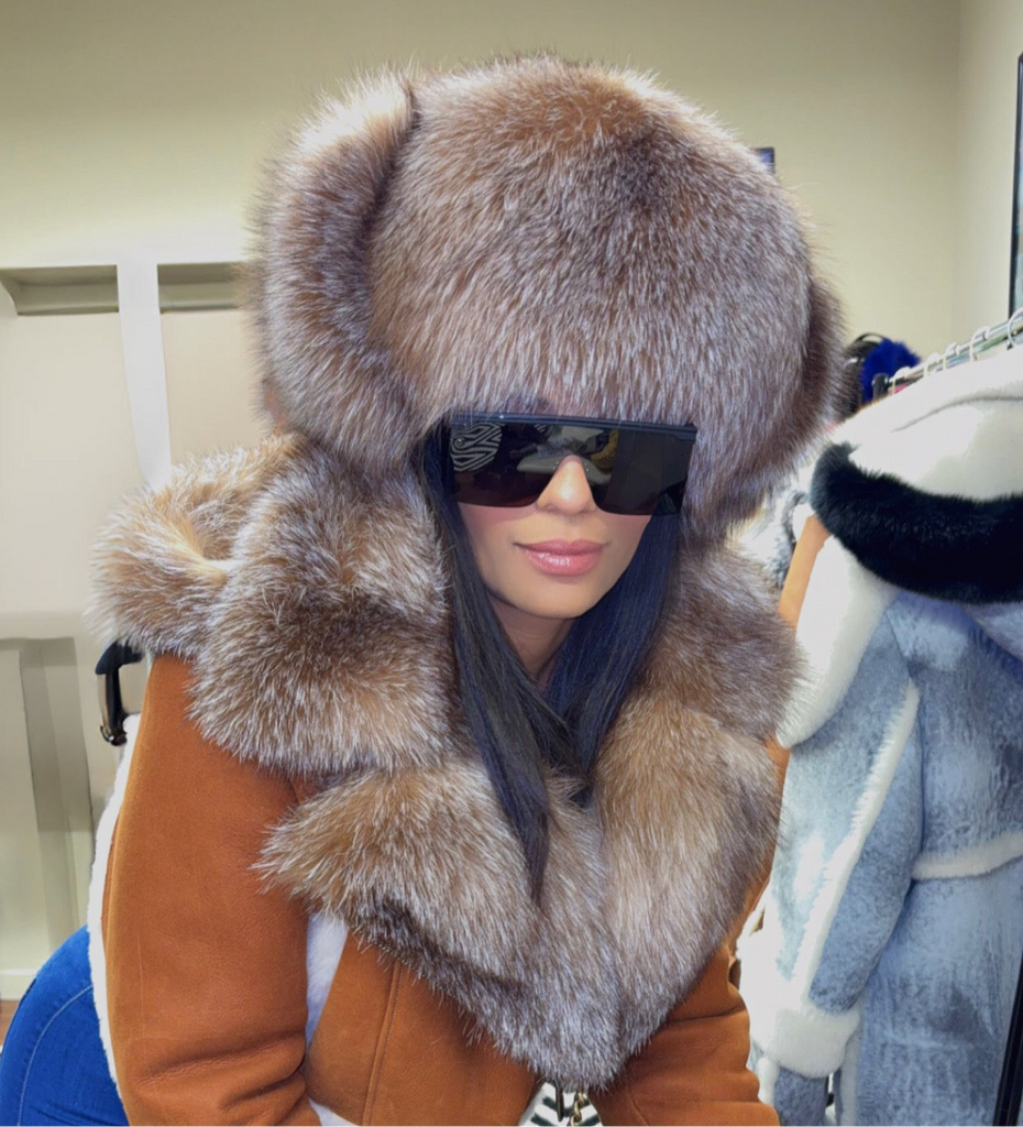 Trapper Flap Fur Hat – FurLuxx Trapper Flap Fur Hat – FurLuxx