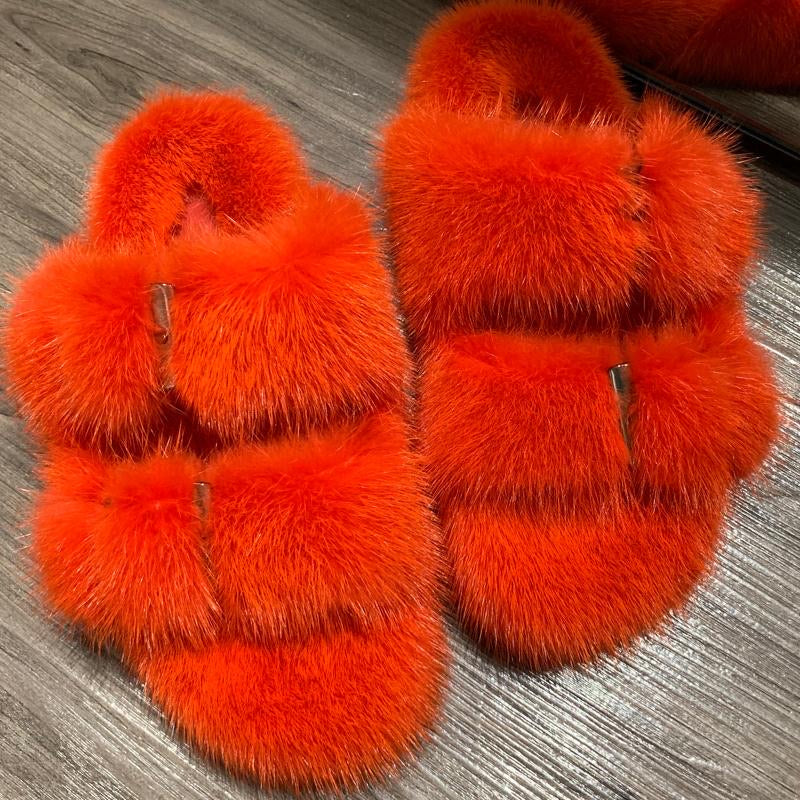 mink Birkenstock, slippers, mink slide — styledot. mink Birkenstock,  slippers, mink slide